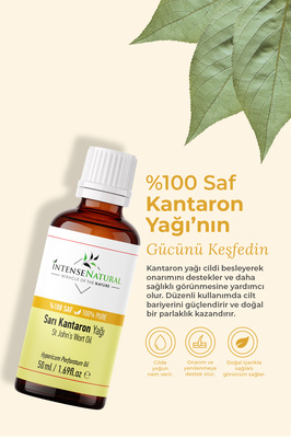 Sarı Kantaron Yağı 50 ml %100 Saf ve Doğal St John's Wort Oil ürün fotoğrafı