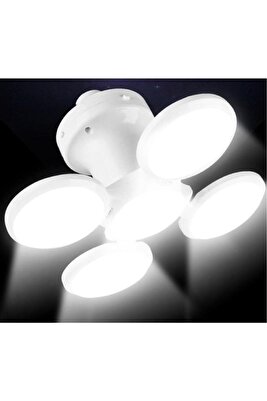 Yuvarlak Solar Led Kamp Lambası – Işıldak – Usb’den / Gün Işığında Şarj- 5 Kanatlı – 90° ürün fotoğrafı