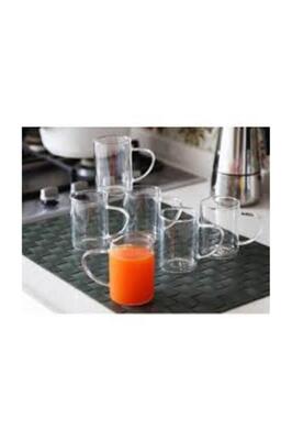 3 Adet Borosilikat Isıya Dayanıklı Termısıl Cam Kupa Bardak Naturelove 200 ml ürün fotoğrafı