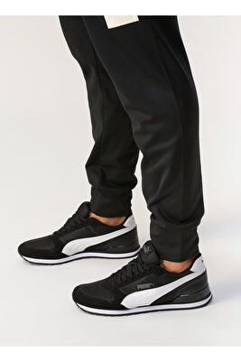 36681105ST Runner v2 Mesh Siyah Erkek Günlük Spor Ayakkabı ürün fotoğrafı