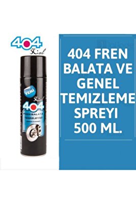 404 Fren Balata Ses Kesici Temizleme Spreyi 500 Ml ürün fotoğrafı
