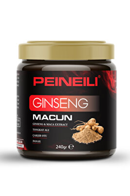 Ginseng, Maca Extract, Tongkat Ali, Çakşır Otu, Panax Içeren Kuvvet Bitkisel Karışımlı Macunu 240 gr ürün fotoğrafı