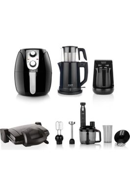 Muhteşem 5 Li Kea Set Siyah ürün fotoğrafı