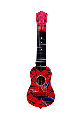 Oyuncak 6 Telli Örümcek Adam Gitar Çocuk Gitarı 50 Cm. Spider Man ürün fotoğrafı