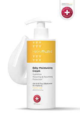 Nemlendirici Bebek Kremi - Baby Moisturizing Cream 200 ml ürün fotoğrafı