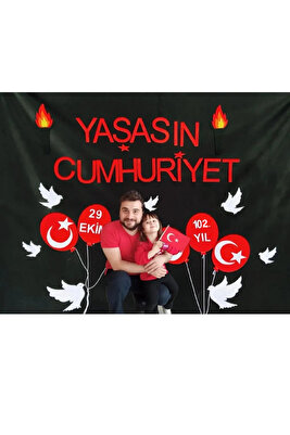 29 Ekim Cumhuriyet Bayramı Panosu Keçeden ürün fotoğrafı