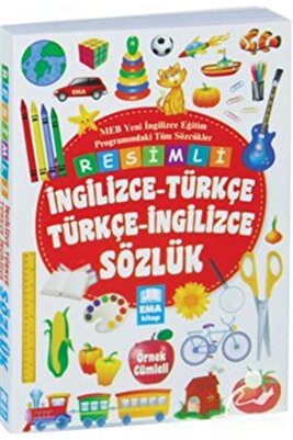 Resimli İngilizce Türkçe - Türkçe İngilizce Sözlük ürün fotoğrafı