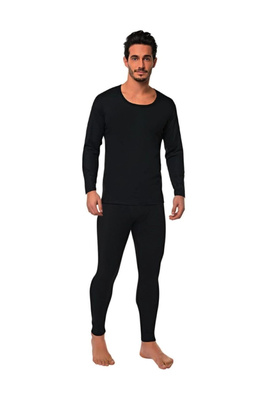 -TUTKU- Erkek Siyah Termal Takım ürün fotoğrafı