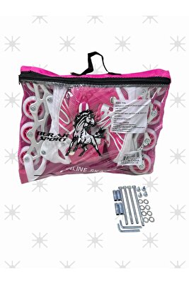 Paten Ayarlanabilir 2 1 1 Işıklı Metal Gövde Alıştırma Mia Pateni Çanta Işıklı Paten ürün fotoğrafı