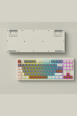 Kb-bt72 Elıte Silver Metalik Kablosuz Q Klavye Mouse Set ürün fotoğrafı