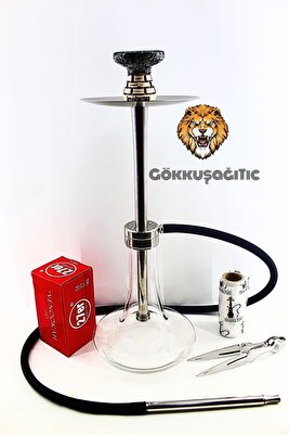 Gökkuşağı Nargile %100 Çelik Nargile Takımı ürün fotoğrafı