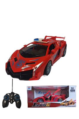 27 Mhz 1:16 25cm Kapıları Açılan Farları Yanan, Şarjlı Full Fonksiyon Polis Arabası ürün fotoğrafı