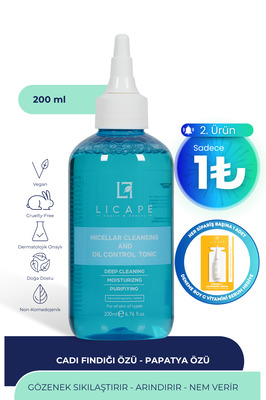 Gözenek Sıkılaştırıcı, Arındırıcı ve Yağ Dengeleyici Tonik 200ml ürün fotoğrafı