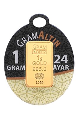 1 Gram 24 Ayar Gram Altın ürün fotoğrafı