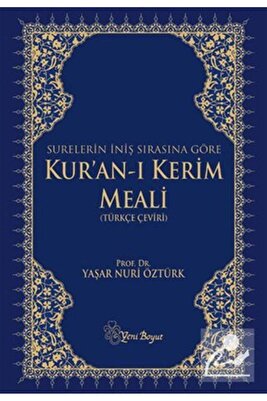 Surelerin İniş Sırasına Göre Kur'an-ı Kerim Meali (Türkçe Çeviri) ürün fotoğrafı