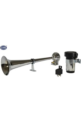 Korna Marin Gemi Kornası Havalı Kompresörlü Krom Robust ürün fotoğrafı