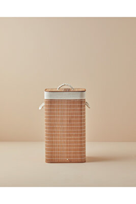 Urbann Katlanabilir Çamaşır Sepeti Kahve ürün fotoğrafı