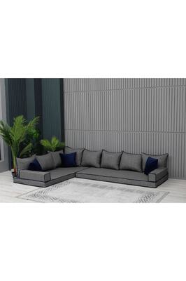 Ultra Lüx Yer Minderi &amp; Divan &amp; Ortopedik Şark Köşesi Yer Yatağı Köşe Takımı ürün fotoğrafı