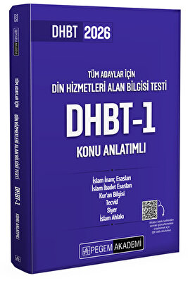 2026 Din Hizmetleri Alan Bilgisi Testi DHBT-1 Konu Anlatımlı ürün fotoğrafı