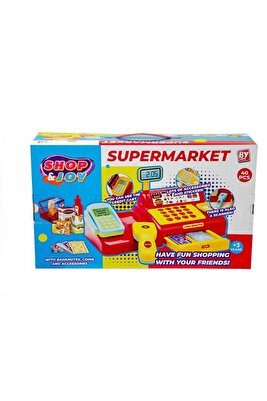 Bayraktar Shop &amp; Joy Yazar Kasa Alış Veriş Seti Bp-578 ürün fotoğrafı