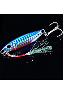 Jig Yem 20gr. Lures Sahte Yem Rapala Levrek,lüfer,çinekop,palamut,zargana,turna Rapala Mavi ürün fotoğrafı