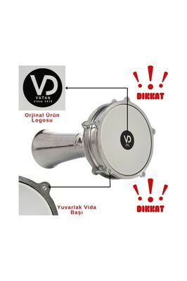 104AL - Alüminyum Klasik Düz Darbuka 4 Numara ürün fotoğrafı