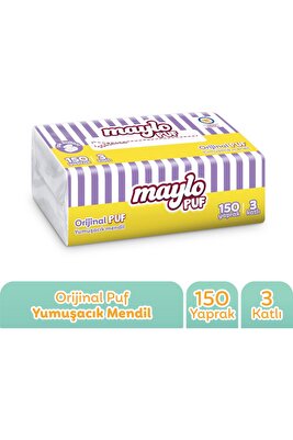 Puf Mendil 150'li Tek Paket ürün fotoğrafı