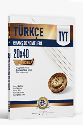 Tyt Türkçe 20 X 40 Branş Denemeleri 2026 ürün fotoğrafı