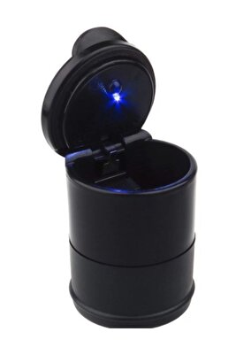 Wildlebend Araç Içi Küllük: Led Işıklı Kapaklı Araba Küllüğü ürün fotoğrafı