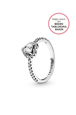 Asil Kalp Gümüş 925 Ayar Gümüş Yüzük ürün fotoğrafı