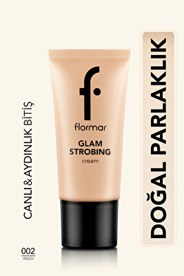 Aydınlatıcı Makyaj Bazı (şeftali) - Glam Strobing Cream - 002 Peach - 8690604645916 ürün fotoğrafı