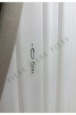 Simli Bambu Şantuklu Gramajlı 1/3 Kat Sık Pileli Tül Perde Ütü Istemez | En Çok Tercih Edilen Model ürün fotoğrafı