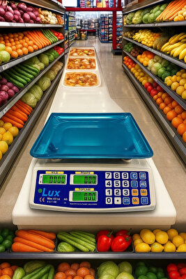 Market Pazarcı Manav Ve Kasap Terazisi 40 Kg Kapasiteli AHLZR Elektronik Dijital Bakkal En Sağlam ürün fotoğrafı