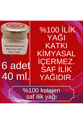 Ilik Yağı (6 X 40 ML SET) Saf Ilik Yağı ürün fotoğrafı