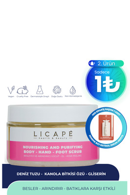 Besleyici Ve Arındırıcı Vücut - El - Ayak Peeling 250ml ürün fotoğrafı