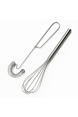 Çırpıcı Seti Çırpma Teli Paslanmaz Çelik 2'li ürün fotoğrafı