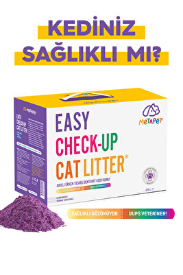 Renk Değiştiren, Erken Teşhis Akıllı Kedi Kumu, Yavru Kedilere Uygun, Doğal Tozsuz Bentonit, 2,6 Lt ürün fotoğrafı