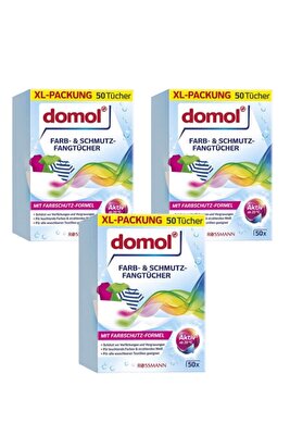 Renk Ayırıcı Mendil Çamaşır Makinesi Için 50'li X 3 Adet ürün fotoğrafı