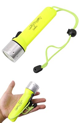 Profesyonel Su Altı Ve Dalış Feneri Suya Dayanıklı El Feneri ürün fotoğrafı