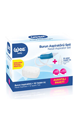 Burun Temizleyici Aspiratör Seti (10 Adet Yedek Uç) ürün fotoğrafı