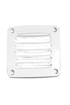 Ventilation Shaft Grilles Cover, 118x118mm, White ürün fotoğrafı