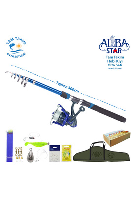 Tam Takım Hobi Kıyı Olta Seti - Tts004 ürün fotoğrafı