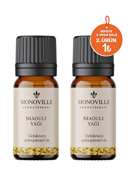 Nioli Uçucu Yağı 2'li Set %100 Saf ve Doğal (Niaouli Essential Oil) 2x10 ml ürün fotoğrafı