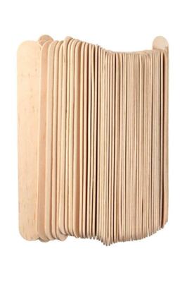 100 Adet Abeslang Dil Basma Çubuğu Ağda Spatulası ürün fotoğrafı