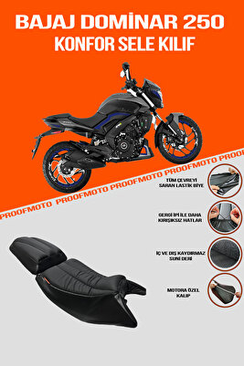 Bajaj Dominar 250 Konfor Sele Kılıf ürün fotoğrafı