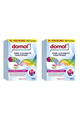 Renk Ayırıcı Mendil Çamaşır Makinesi Için 50'li X 2 Adet ürün fotoğrafı