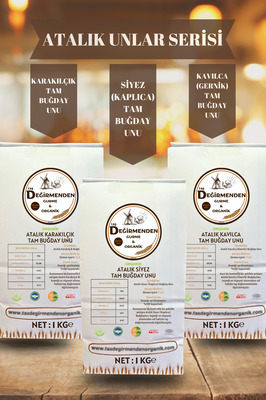 Atalık Unlar Seti 1 (Siyez-Karakılçık-Kavılca) ürün fotoğrafı