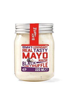 Black Truffle Mayonnaise 220 ML ürün fotoğrafı