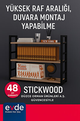 3 Katlı Süper Kalite Siyah Kitaplık & Ayakkabılık, Banyo, Mutfak, Oyuncak Dolabı ürün fotoğrafı