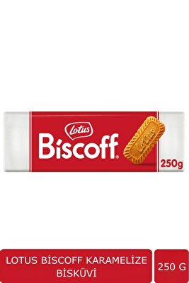 Biscoff Karamelize Bisküvi 250 g – Yoğun Aromalı Kıtır Lezzetli Atıştırmalık ürün fotoğrafı